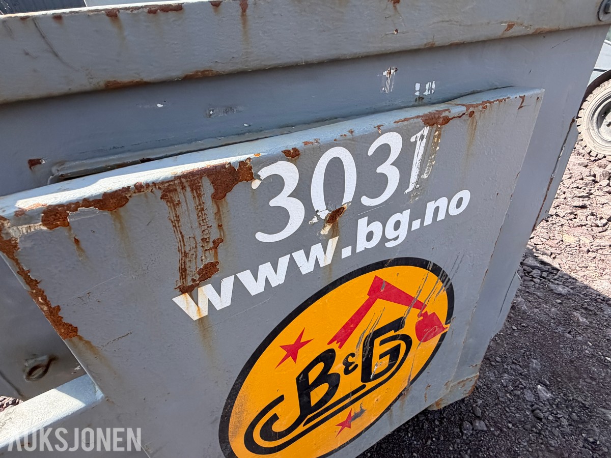 2015 KN Beholderfabrik & Miljøteknik 1000 L dieseltank