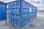 2022 20 fots container med sideåpning og ristgulv 