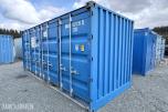 2022 20 fots container med sideåpning og ristgulv 