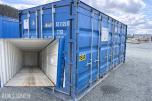 2022 20 fots container med sideåpning og ristgulv 
