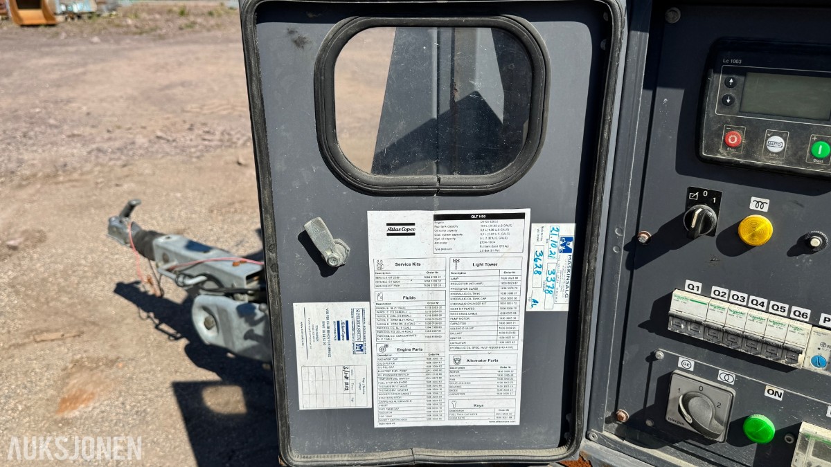 2015 Atlas Copco QLT H50 mobilt LED-lystårn / lysmast