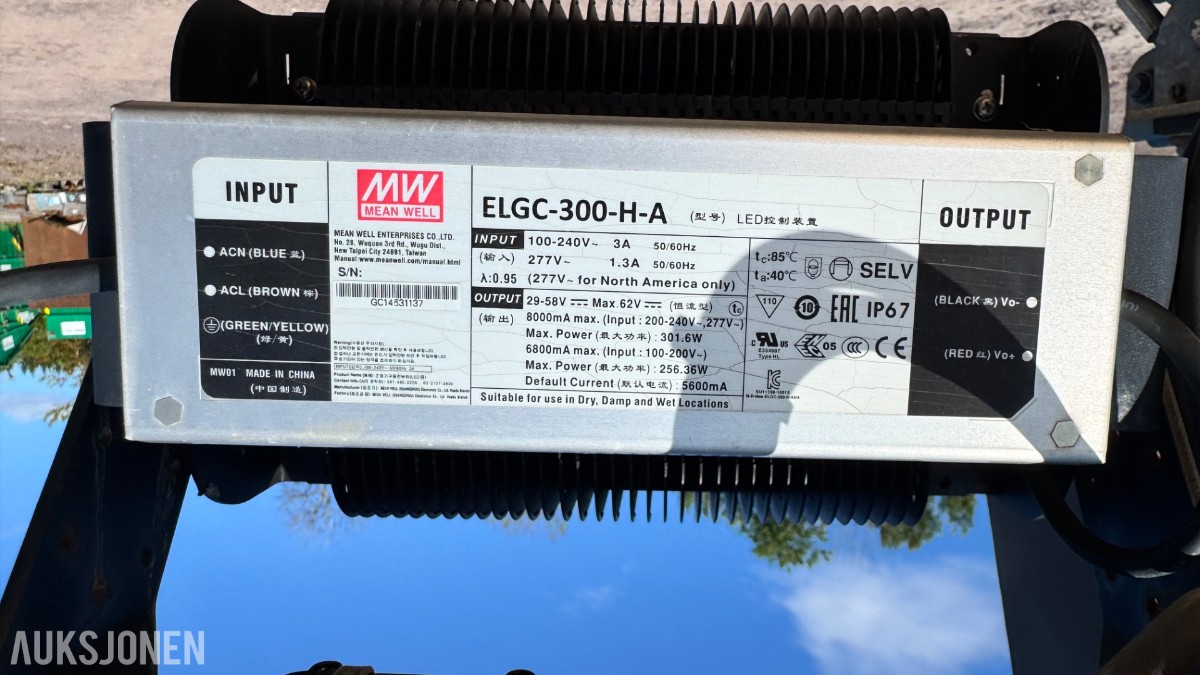 2015 Atlas Copco QLT H50 mobilt LED-lystårn / lysmast