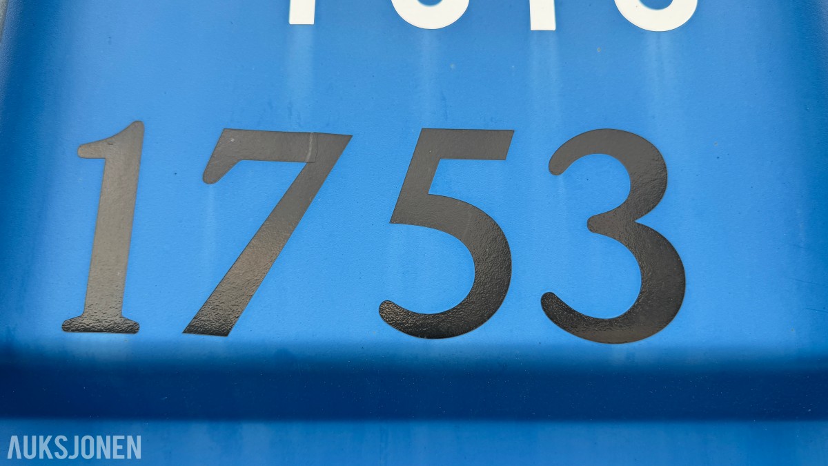2015 20 fots verkstedcontainer med innredning og utstyr