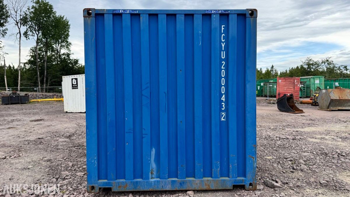 2015 20 fots verkstedcontainer med innredning og utstyr