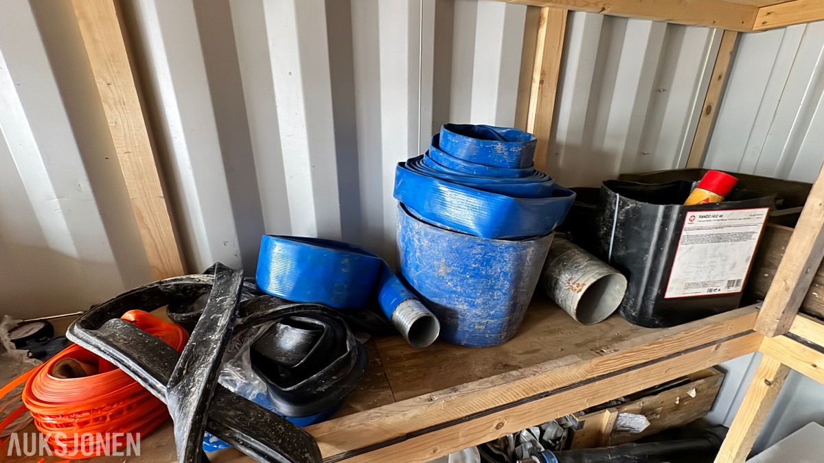 2015 20 fots verkstedcontainer med innredning og utstyr