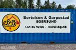 2015 20 fots verkstedcontainer med innredning og utstyr
