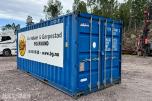 2015 20 fots verkstedcontainer med innredning og utstyr