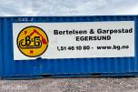 2015 20 fots verkstedcontainer med innredning og utstyr