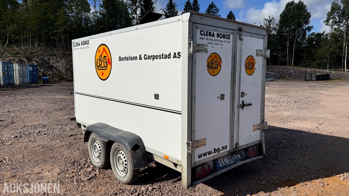 2021 CLENA HD 300-27 mobilt høytrykks-/varmtvannsanlegg – 300 bar / 27 l/min