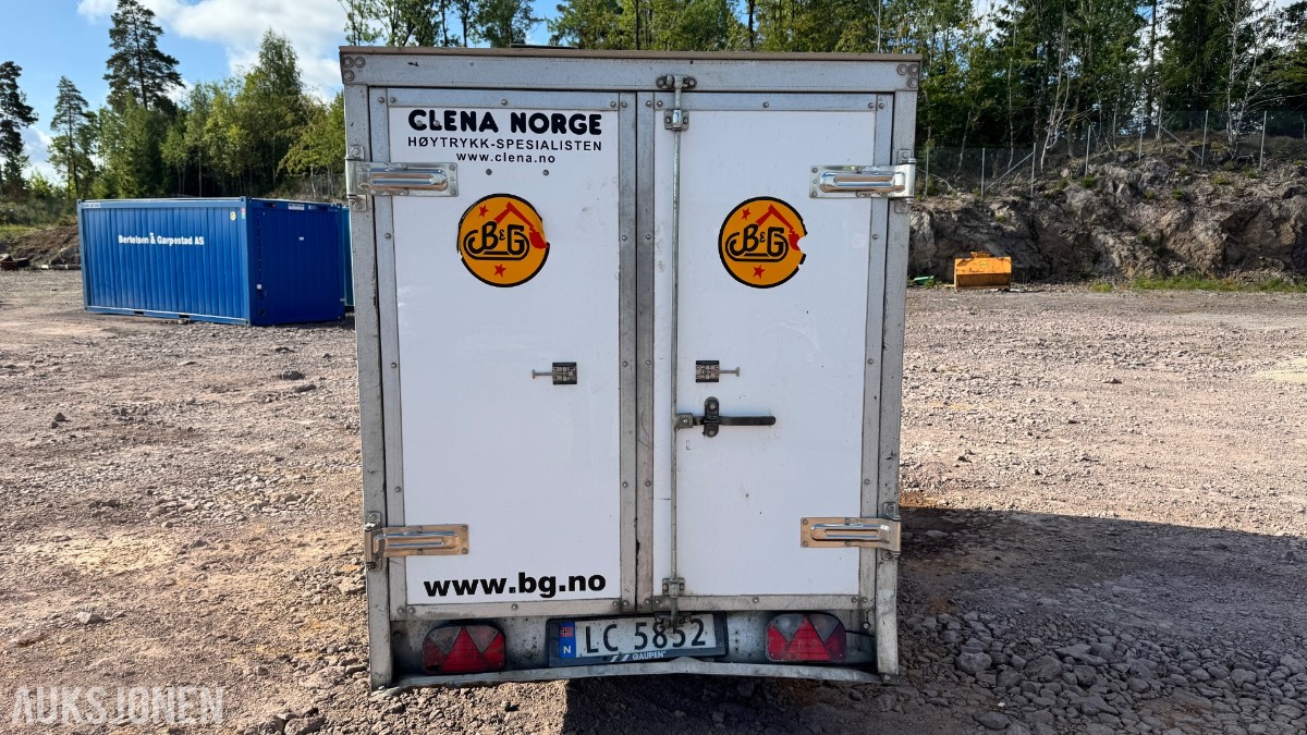 2021 CLENA HD 300-27 mobilt høytrykks-/varmtvannsanlegg – 300 bar / 27 l/min