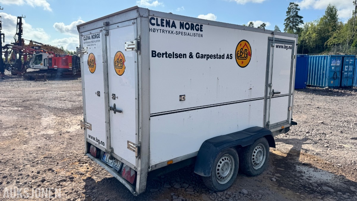 2021 CLENA HD 300-27 mobilt høytrykks-/varmtvannsanlegg – 300 bar / 27 l/min