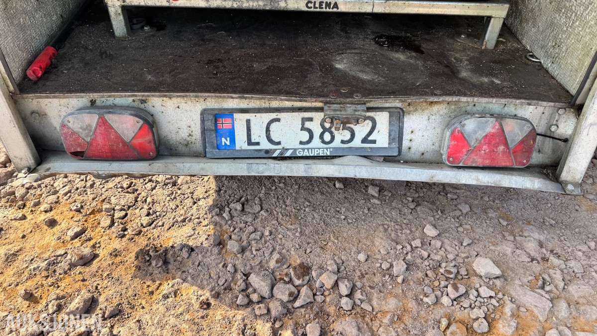 2021 CLENA HD 300-27 mobilt høytrykks-/varmtvannsanlegg – 300 bar / 27 l/min