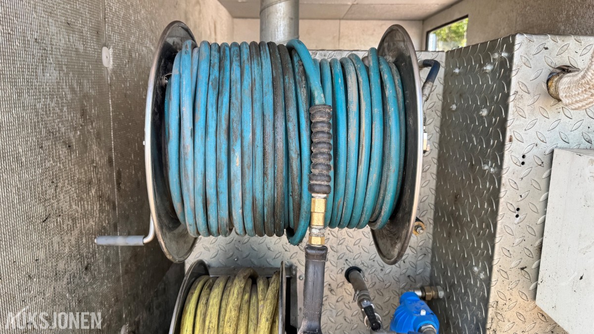 2021 CLENA HD 300-27 mobilt høytrykks-/varmtvannsanlegg – 300 bar / 27 l/min