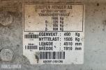 2021 CLENA HD 300-27 mobilt høytrykks-/varmtvannsanlegg – 300 bar / 27 l/min