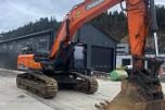 2018 Doosan DX380LC-5. GPS, sentralsmøring, to-kam plater