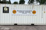 2016 20 fots container med rørdeler, koblinger og VA-materiell