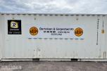 2016 20 fots container med rørdeler, koblinger og VA-materiell