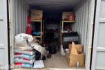 2016 20 fots container med rørdeler, koblinger og VA-materiell