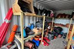2016 20 fots container med rørdeler, koblinger og VA-materiell