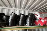 2016 20 fots container med rørdeler, koblinger og VA-materiell