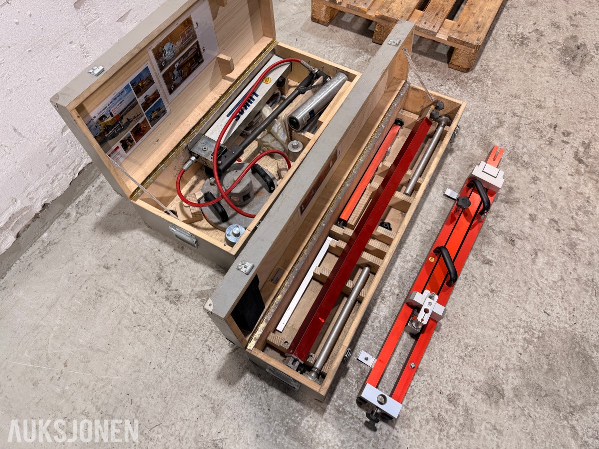 2020 HMP PDG statisk platelastprøver med LUKAS hydraulikksystem