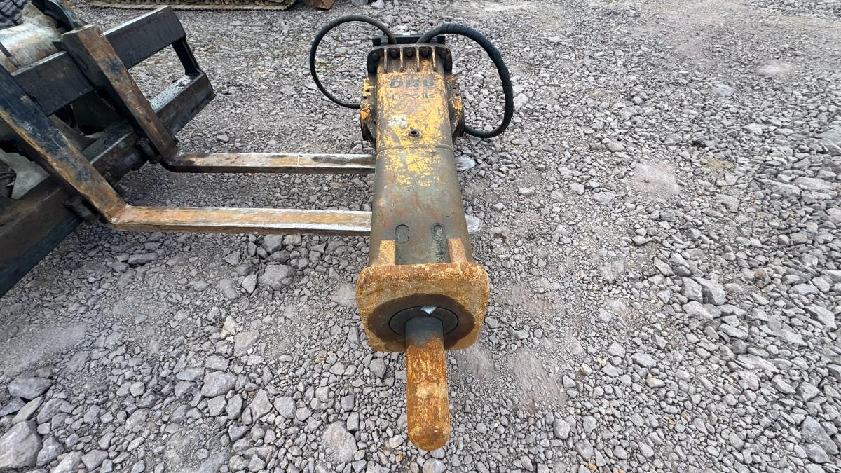 DNB D70 IIs Hydraulisk Pigghammer med S60 feste