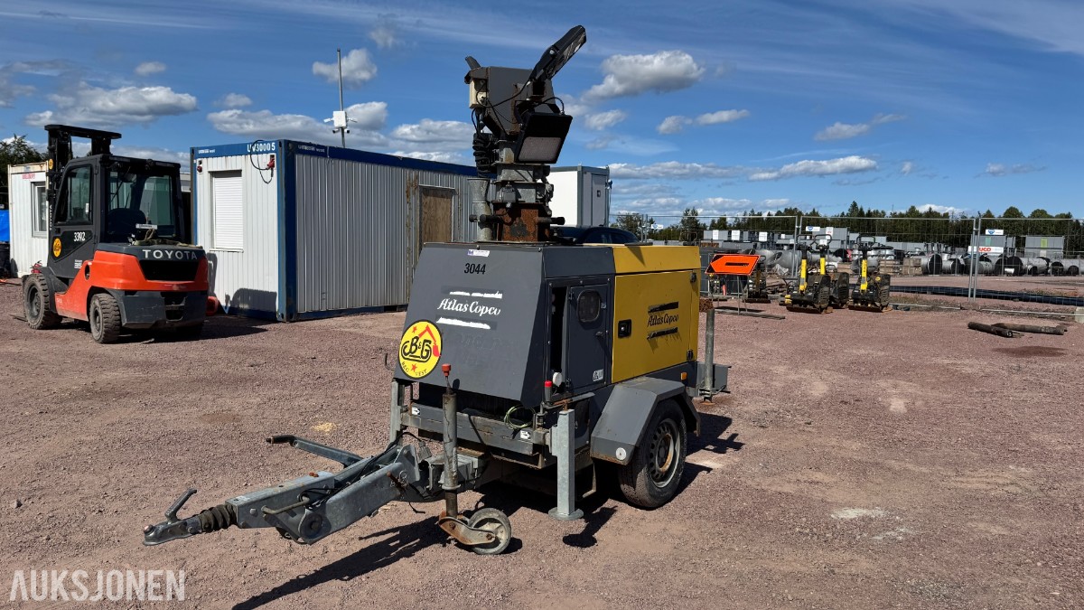 2015 Atlas Copco QLT H50 mobilt lystårn (lysmast)