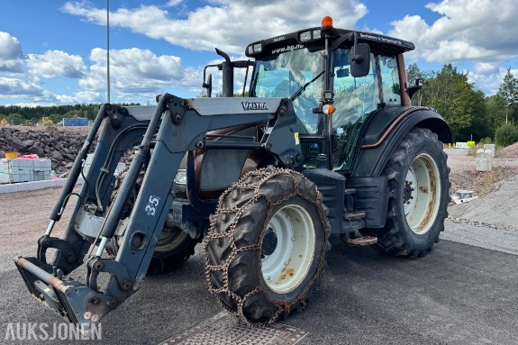 Valtra N92 HiTech 60th Anniversary – 101 hk – 4WD – 40 km/t – Valtra 35 frontlaster