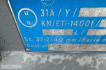 2017 KN Tank 1000L - Ca 25% innhold