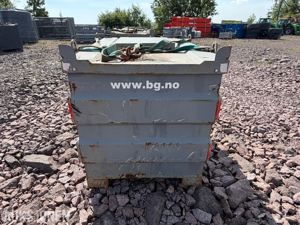 Dieseltank 1000L – ADR-godkjent transporttank