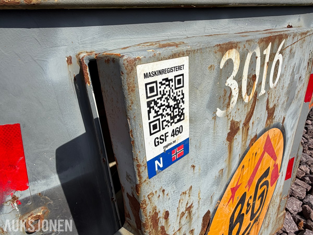 Dieseltank 1000L – ADR-godkjent transporttank