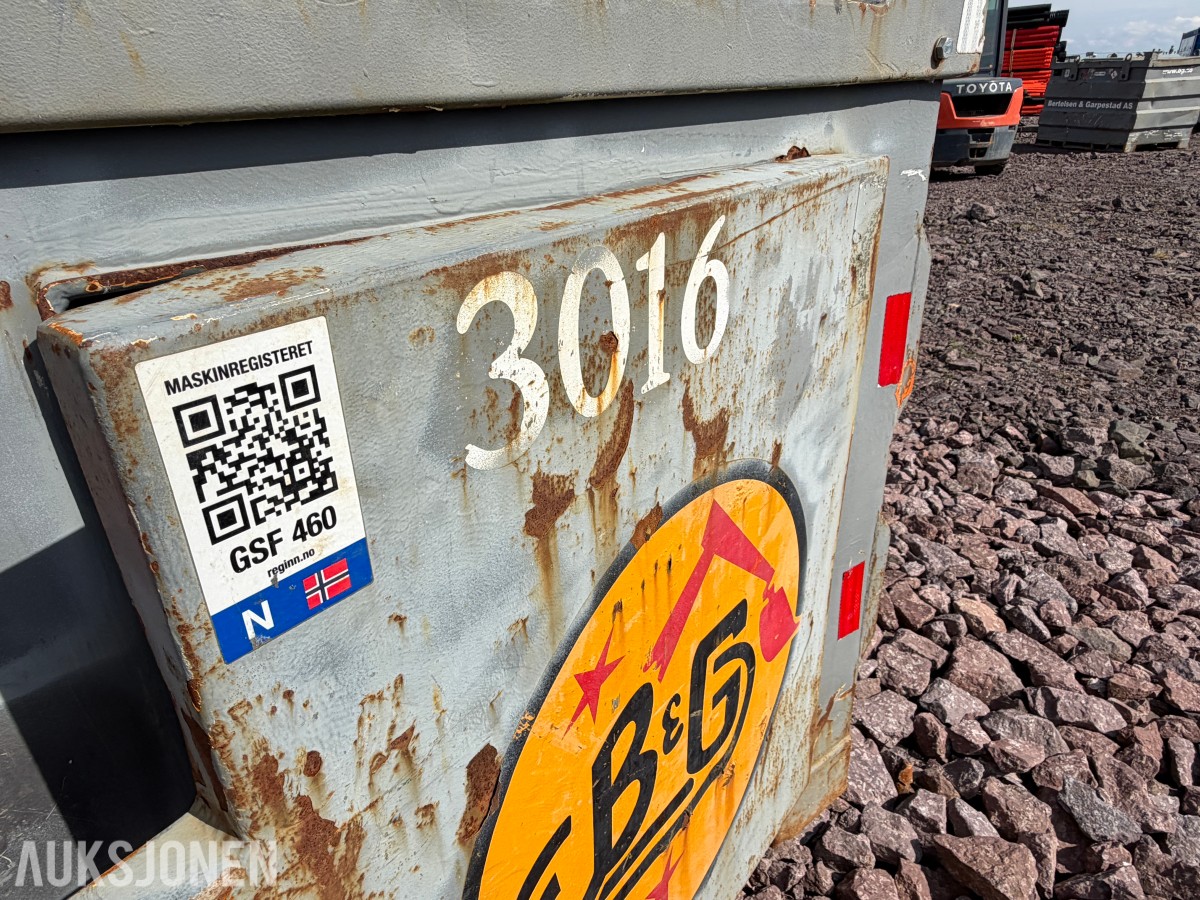 Dieseltank 1000L – ADR-godkjent transporttank