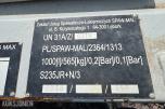 Dieseltank 1000 liter ca 30 % innhold