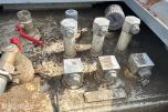 Dieseltank 1000 liter ca 30 % innhold