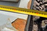 Dieseltank 1000 liter ca 30 % innhold
