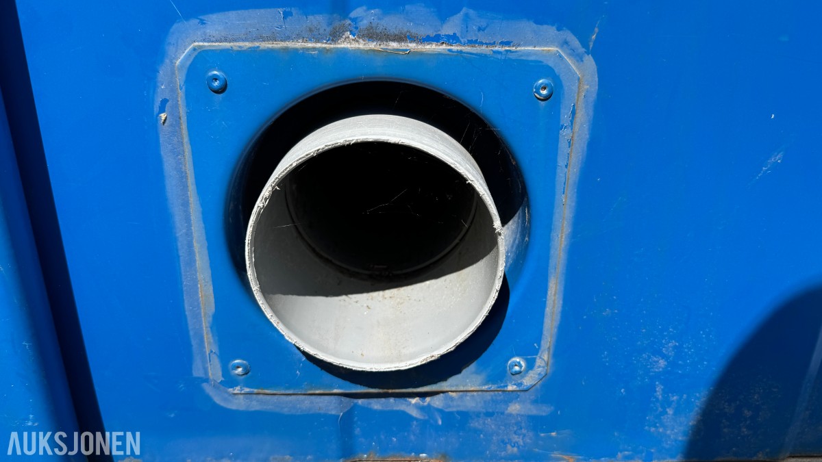20 FOT sanitærcontainer 20 fot – med dusj, toalett og vaskesone