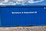 20 FOT sanitærcontainer 20 fot – med dusj, toalett og vaskesone