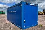 20 FOT sanitærcontainer 20 fot – med dusj, toalett og vaskesone