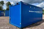 20 FOT sanitærcontainer 20 fot – med dusj, toalett og vaskesone