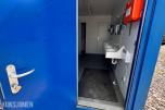 20 FOT sanitærcontainer 20 fot – med dusj, toalett og vaskesone