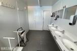 20 FOT sanitærcontainer 20 fot – med dusj, toalett og vaskesone