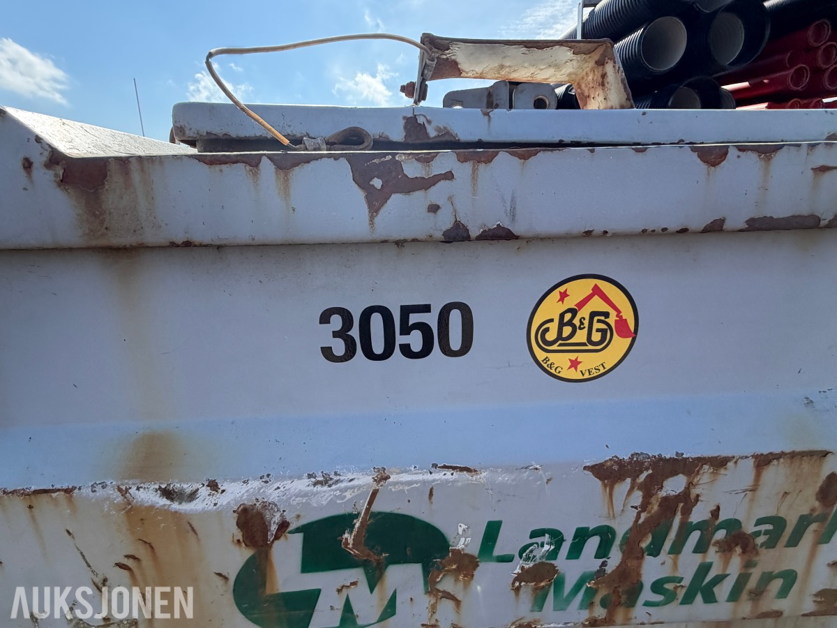 SK Tanken 2000L dieseltank med pumpe - full tank