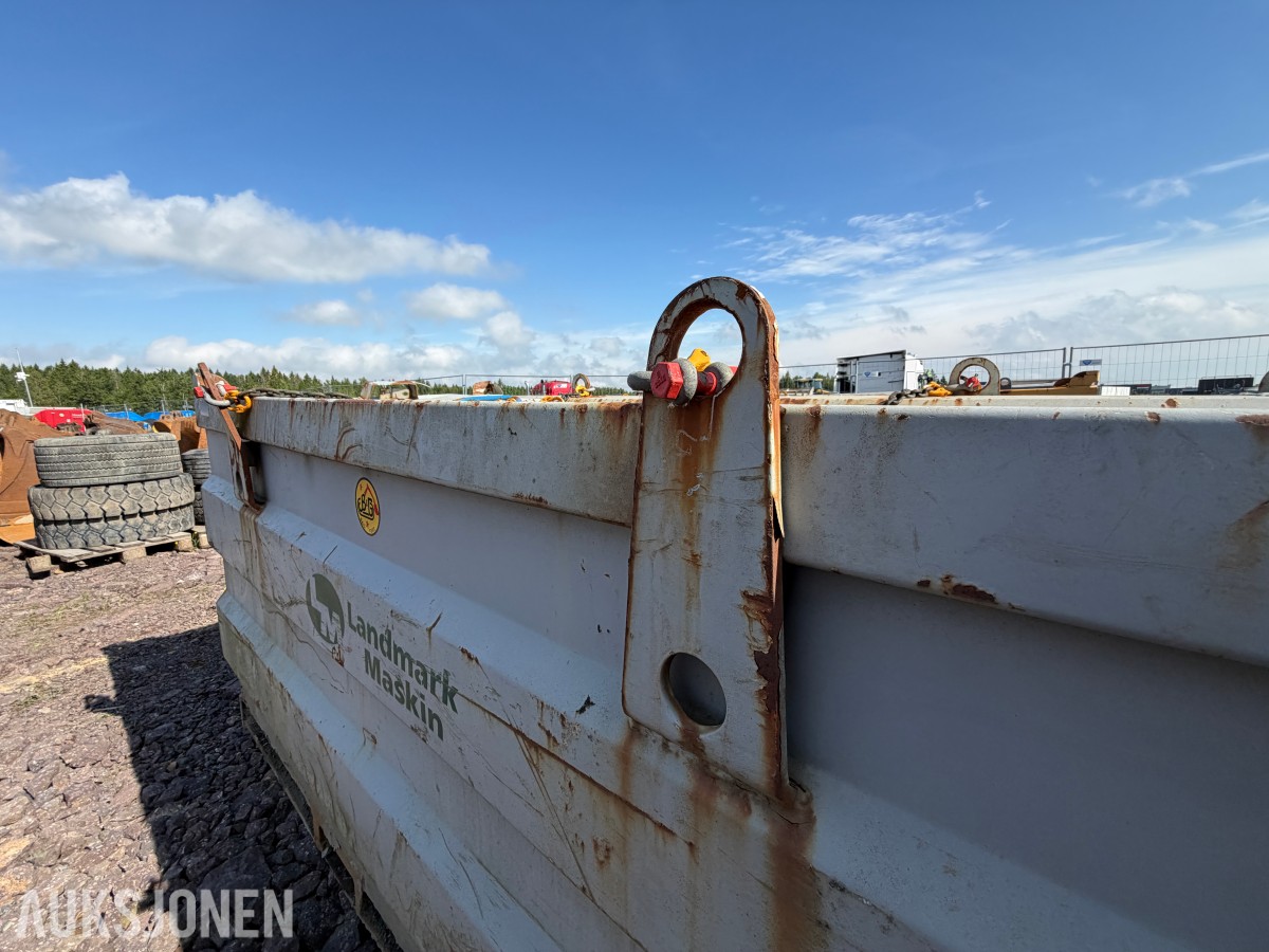 SK Tanken 2000L dieseltank med pumpe - full tank