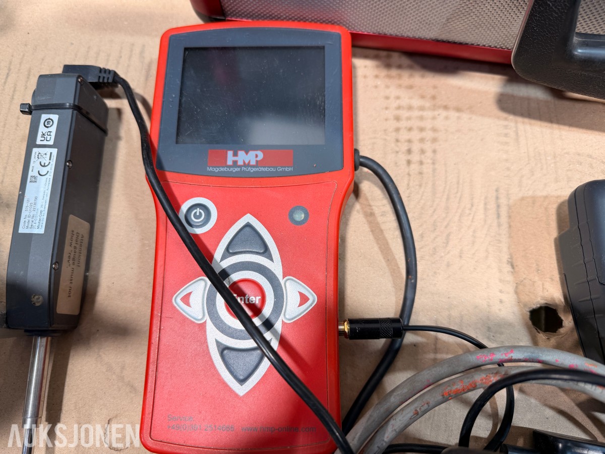 HMP PDG Pro målesystem med Mitutoyo måleprobe og tilbehør