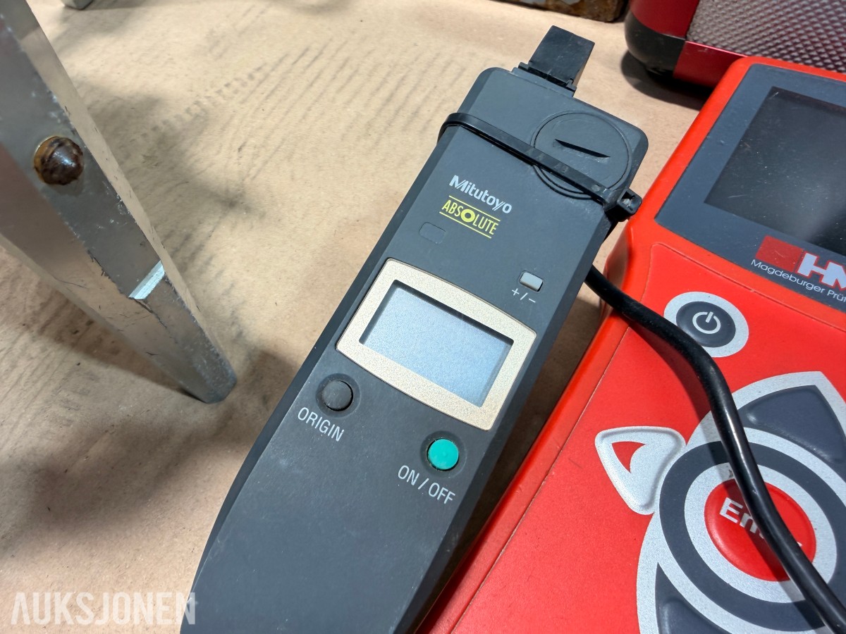 HMP PDG Pro målesystem med Mitutoyo måleprobe og tilbehør