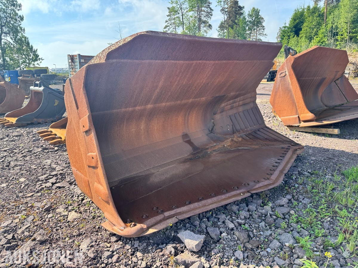Sidetippende skuffe til hjullaster - 3700 mm