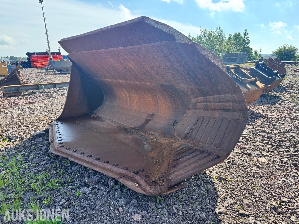 Sidetippende skuffe til hjullaster - 3700 mm