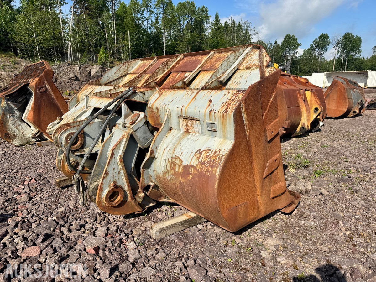 Sidetippende skuffe til hjullaster - 3700 mm