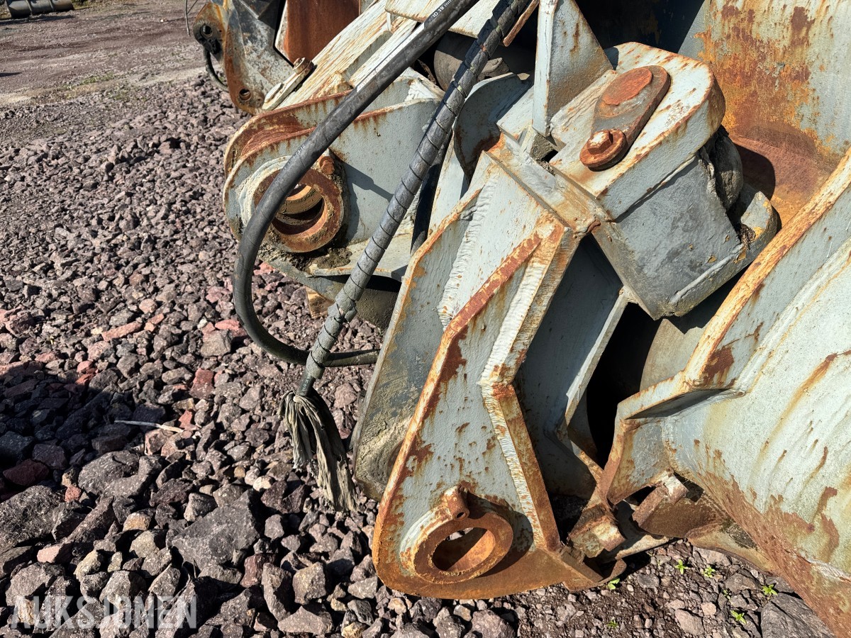 Sidetippende skuffe til hjullaster - 3700 mm