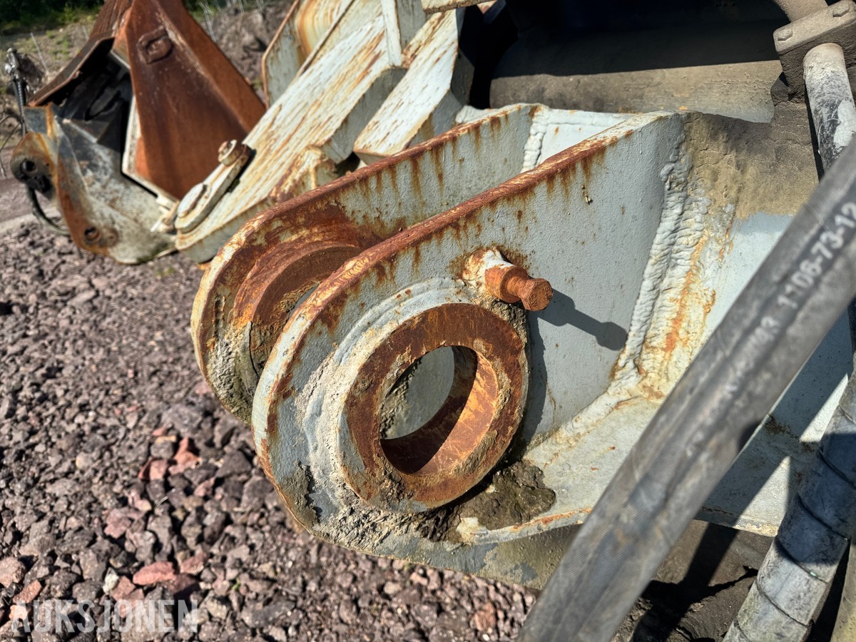 Sidetippende skuffe til hjullaster - 3700 mm